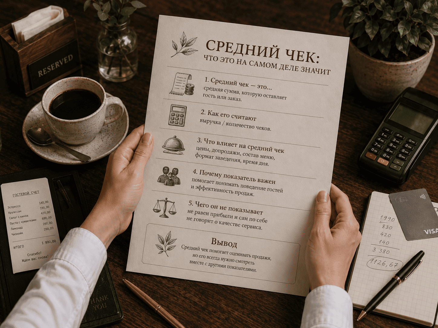 Средний чек: что это на самом деле значит